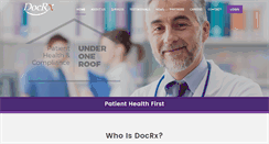 Desktop Screenshot of docrx.com